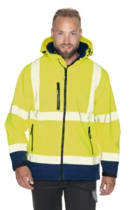 SOFTSHELL HI-VIS PRINT Mark The Helper